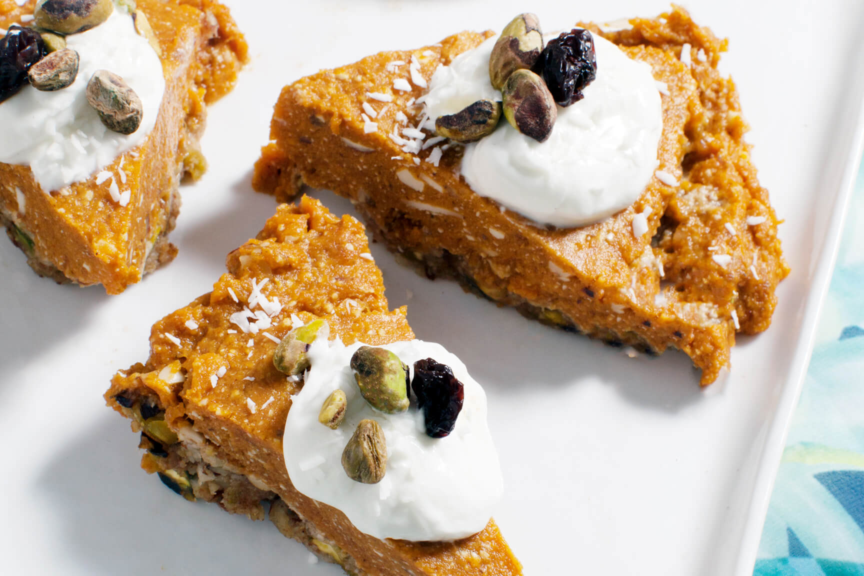 Healthy Raw Pumpkin Pie