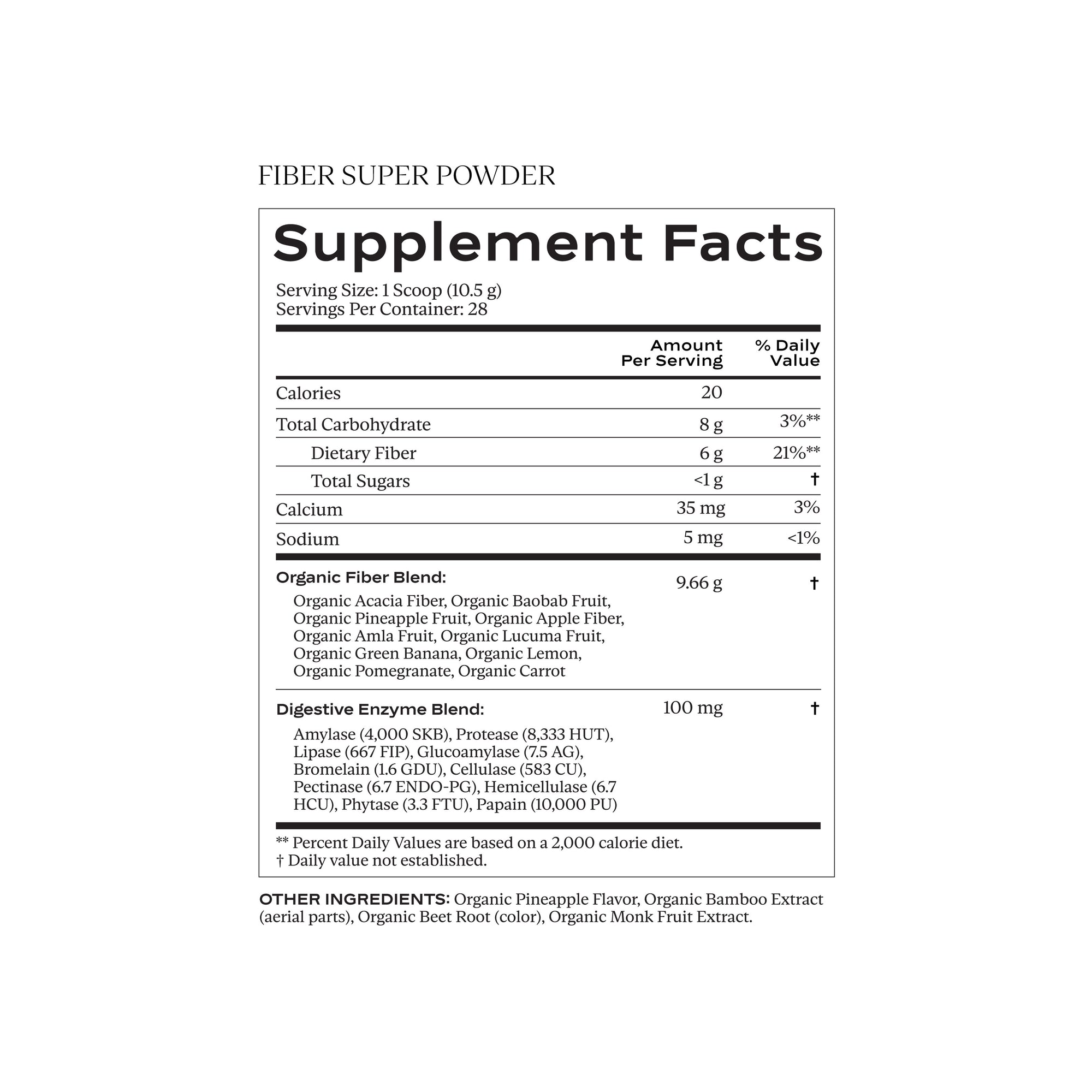 Fiber Super Powder - Fiber Super Powder